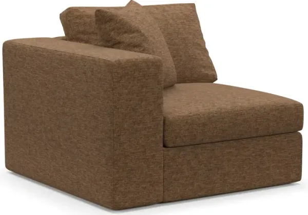 Collin Hybrid Comfort Left Arm Facing Chair - Balvi Truffle