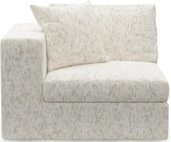 Collin Hybrid Comfort Left Arm Facing Chair - Haley Oyster