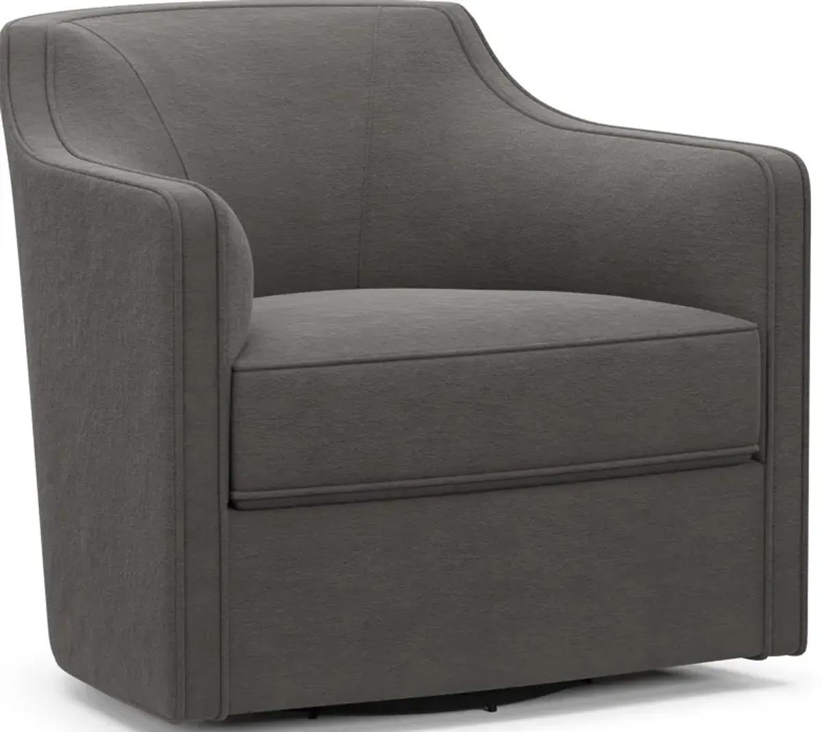 Tegan Accent Swivel Chair - Merrimac Ash