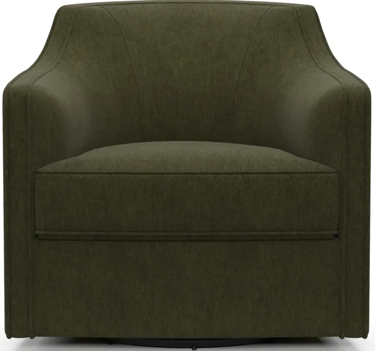 Tegan Accent Swivel Chair - Marina Moss