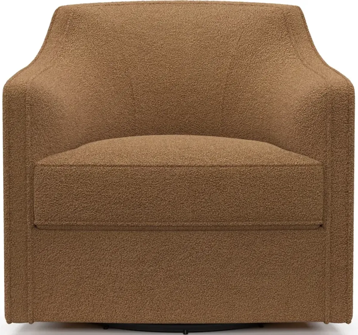 Tegan  Swivel Chair - Texel Caramel