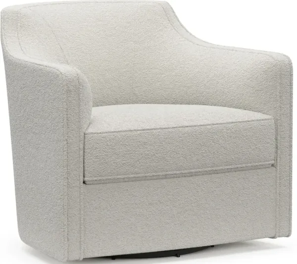 Tegan  Swivel Chair - Texel Gray