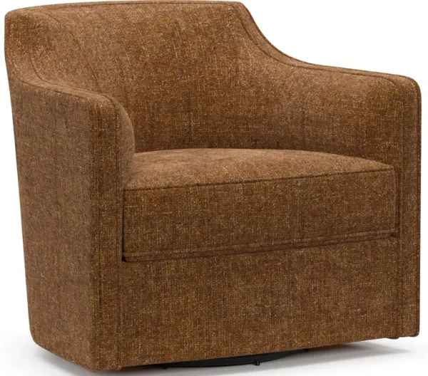 Tegan Accent Swivel Chair - Sundar Spice