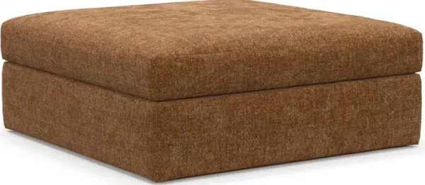 Collin Foam Comfort Ottoman - Sundar Spice