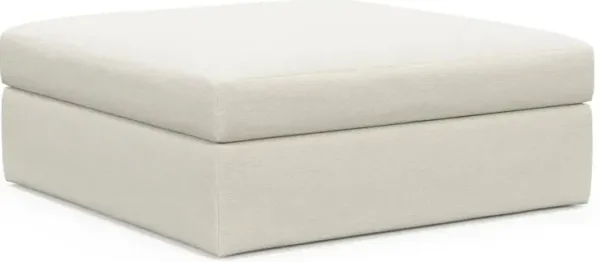 Collin Foam Comfort Ottoman - Expedition Opal
