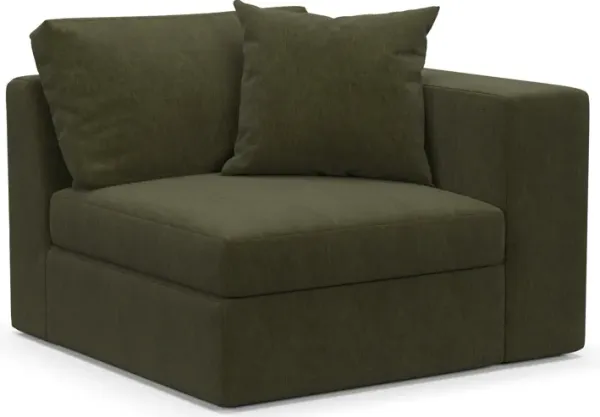 Collin Foam Comfort Right Arm Facing Chair - Marina Moss