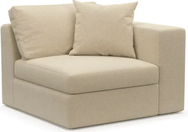 Collin Foam Comfort Right Arm Facing Chair - Midcentury Sand