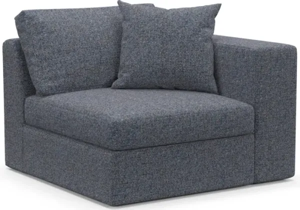 Collin Foam Comfort Right Arm Facing Chair - Haley Navy