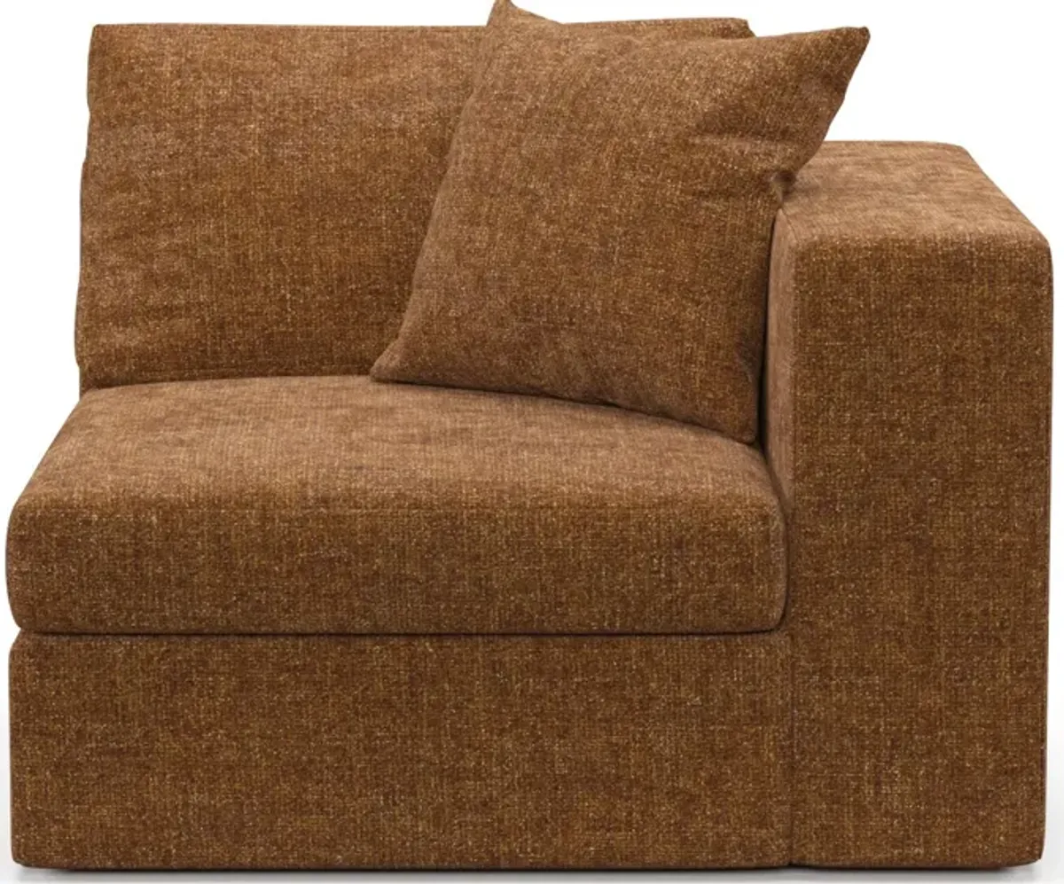 Collin Hybrid Comfort Right Arm Facing Chair - Sundar Spice