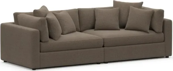 Sasha Foam Comfort Sofa - Liv Umber