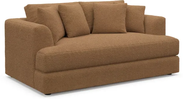 Ridley Foam Comfort Loveseat - Texel Caramel