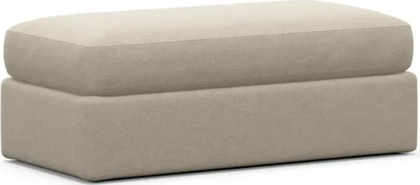 Sasha Foam Comfort Ottoman - Basker Antique