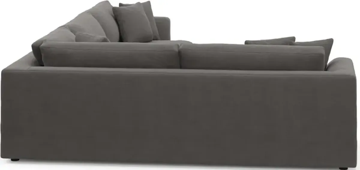 Ridley Foam Comfort 2-Piece Sectional - Merrimac Ash