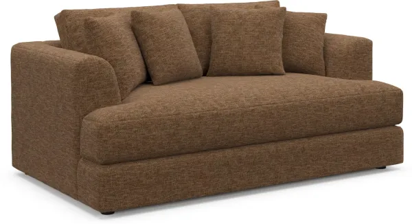 Ridley Hybrid Comfort Loveseat - Balvi Truffle