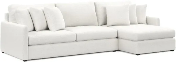 Jaden Foam Comfort Sectional - Blimey Cloud