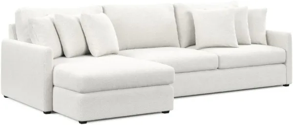 Jaden Foam Comfort Sectional - Blimey Cloud
