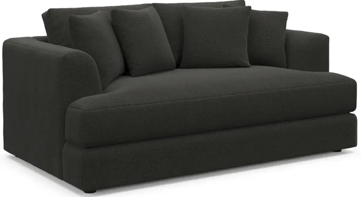 Ridley Foam Comfort Loveseat - Liv Onyx