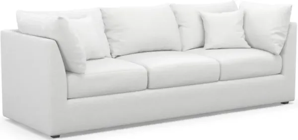 The Pitt Foam Comfort Sofa - Lovie Chalk