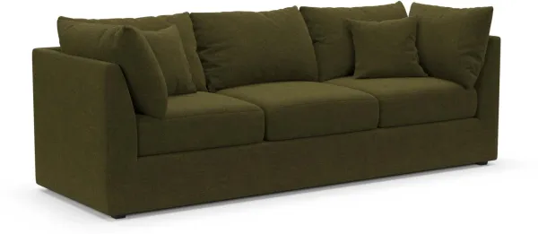 The Pitt Foam Comfort Sofa - Midcentury Peat