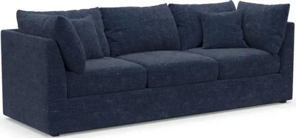 The Pitt Foam Comfort Sofa - Sundar Navy