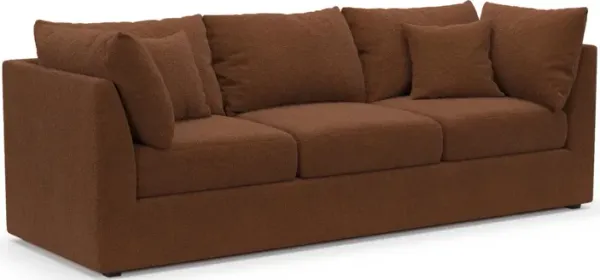 The Pitt Foam Comfort Sofa - Nora Chocolate