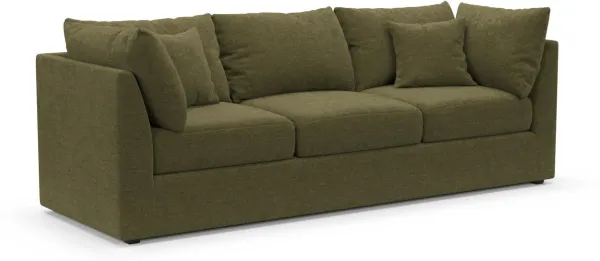 The Pitt Foam Comfort Sofa - Expedition Olive