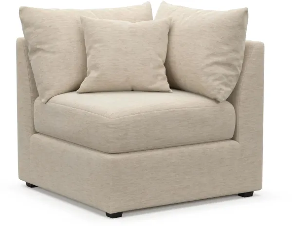 The Pitt Foam Comfort Corner Chair - Luscious Champagne