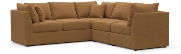 The Pitt Foam Comfort Sectional - Nora Camel