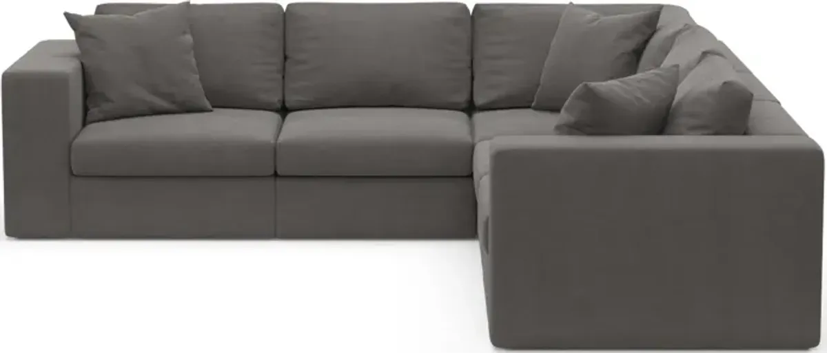 Collin Foam Comfort 5-Piece Sectional - Merrimac Ash