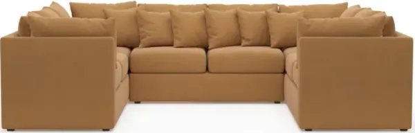 The Pitt Foam Comfort Sectional - Merrimac Topaz
