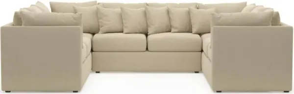 The Pitt Foam Comfort Sectional - Merrimac Ecru