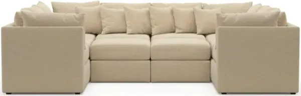 The Pitt Foam Comfort Sectional - Midcentury Sand