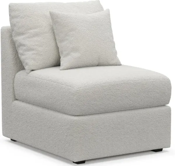 The Pitt Hybrid Comfort Armless Chair - Texel Gray
