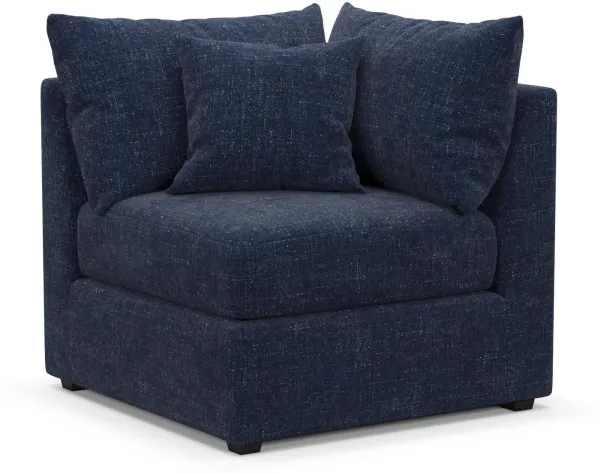 The Pitt Hybrid Comfort Corner Chair - Sundar Navy