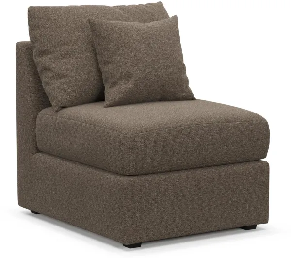 The Pitt Foam Comfort Armless Chair - Liv Umber