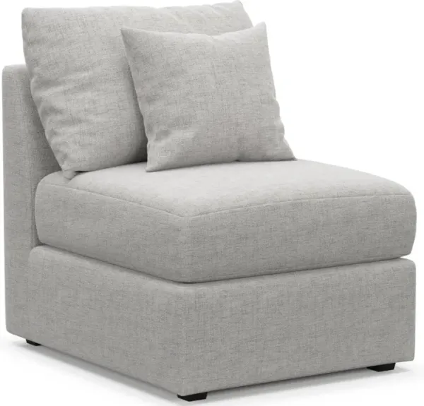 The Pitt Foam Comfort Armless Chair - Adario Fog