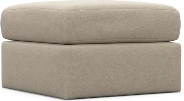 The Pitt Foam Comfort Ottoman - Basker Antique