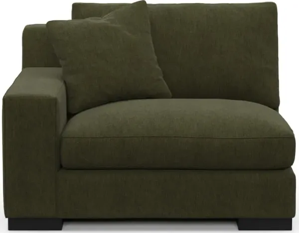 Bondi Foam Comfort Left Arm Facing Chair - Marina Moss