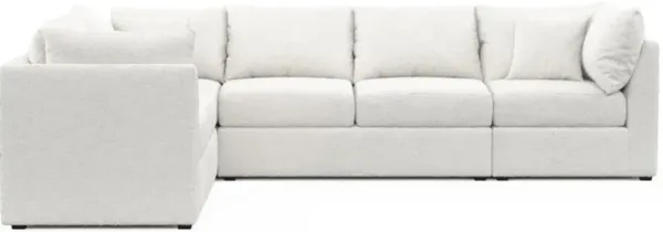 The Pitt Foam Comfort Sectional - Blimey Cloud