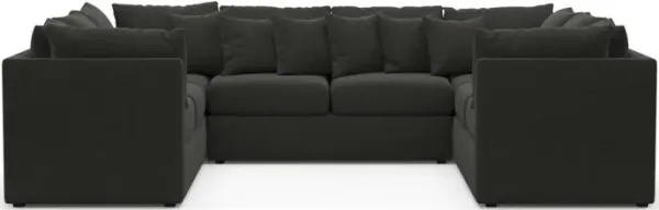 The Pitt Foam Comfort Sectional - Liv Onyx