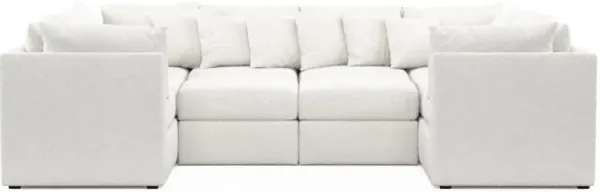 The Pitt Foam Comfort Sectional - Blimey Cloud