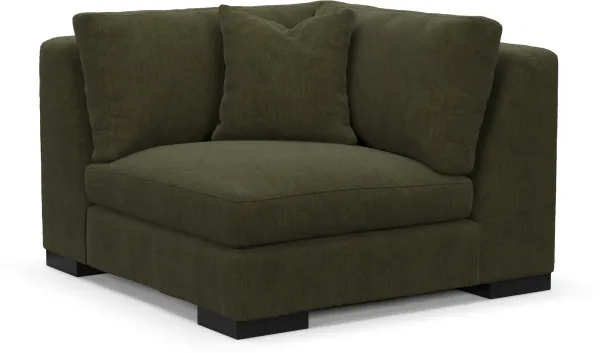 Bondi Hybrid Comfort Corner Chair - Marina Moss