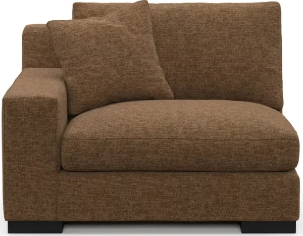 Bondi Hybrid Comfort Left Arm Facing Chair - Balvi Truffle