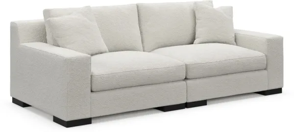 Bondi Hybrid Comfort Sofa - Texel Gray