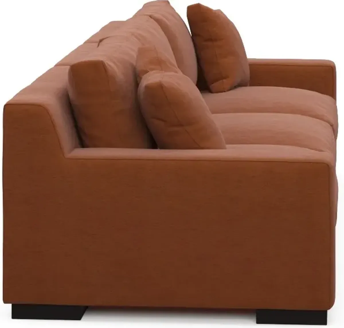 Bondi Hybrid Comfort 3-Piece Sofa - Merrimac Brick