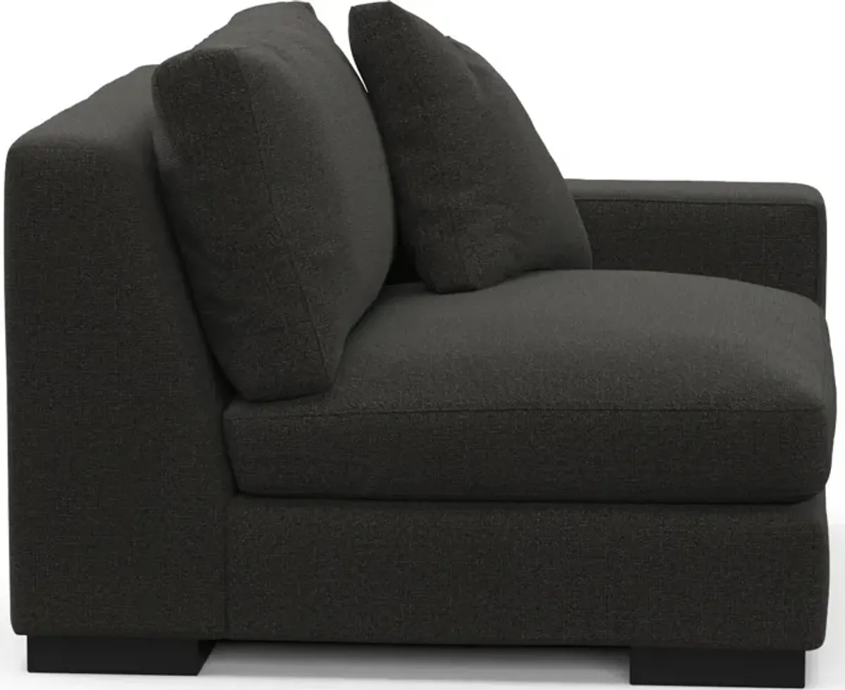 Bondi Foam Comfort Right-Facing Chair - Liv Onyx