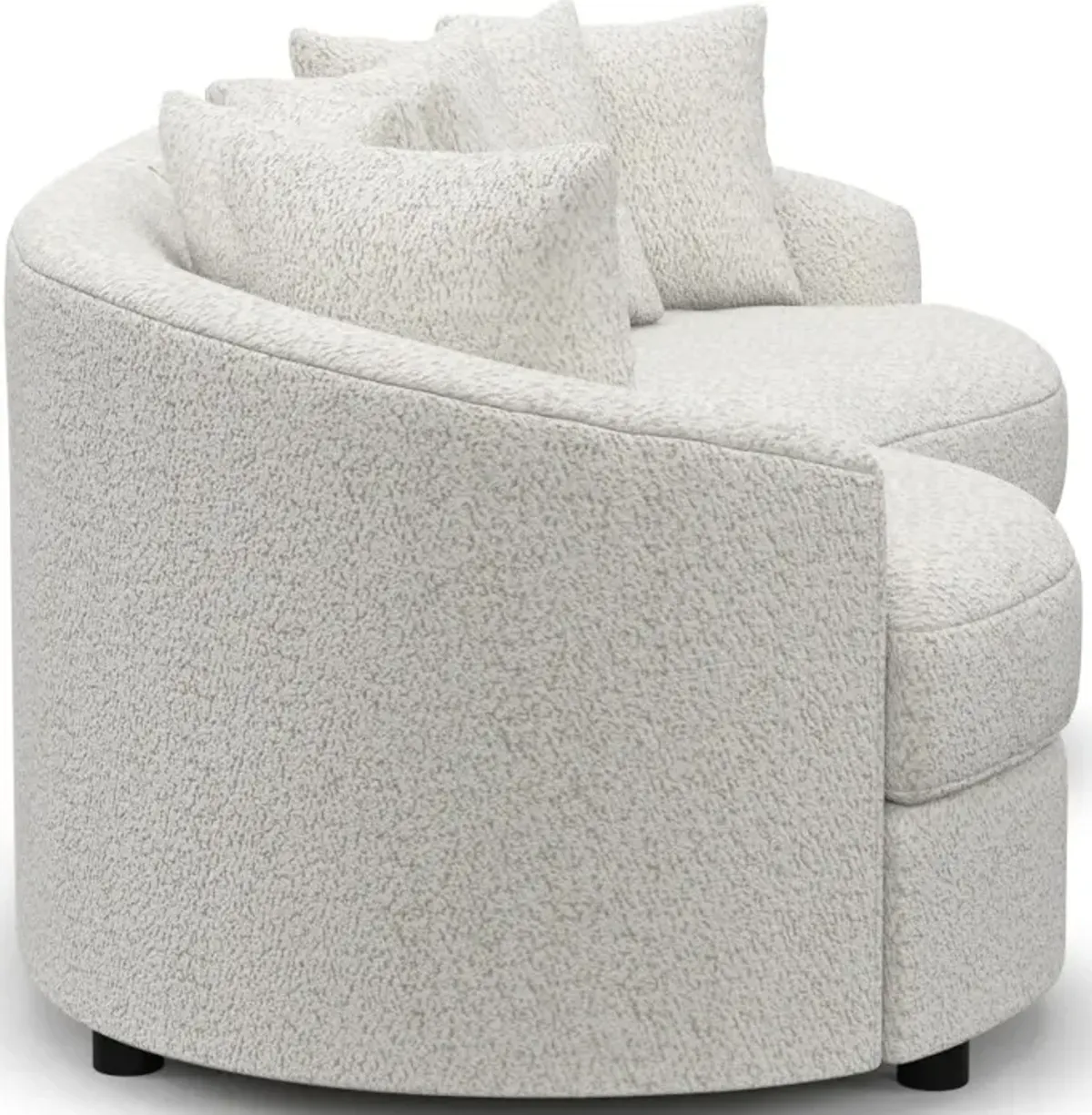 Allegra Foam Comfort 2-Piece Sectional - River Rock Ivory