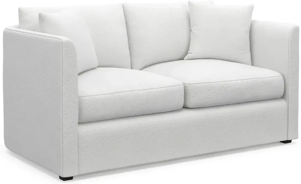 Benji Foam Comfort Sofa, Loveseat and Chair Set - Lovie Chalk