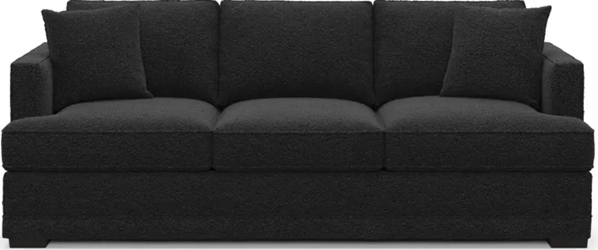 Pembroke Foam Comfort Sofa - Bloke Obsidian