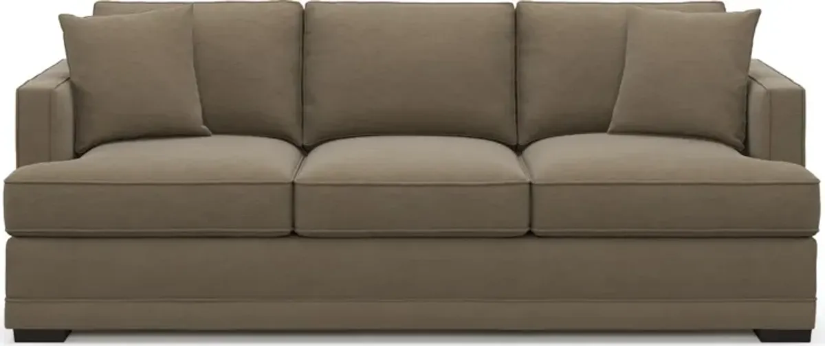 Pembroke Hybrid Comfort Sofa - Merrimac Brownstone